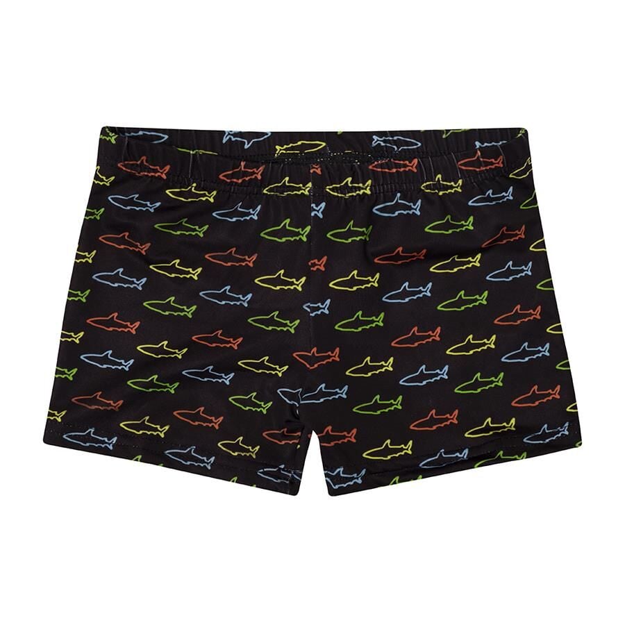 Neon Sharks Junior Trunk
