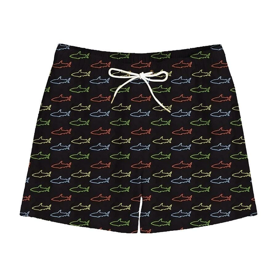 Neon Sharks Short Adult